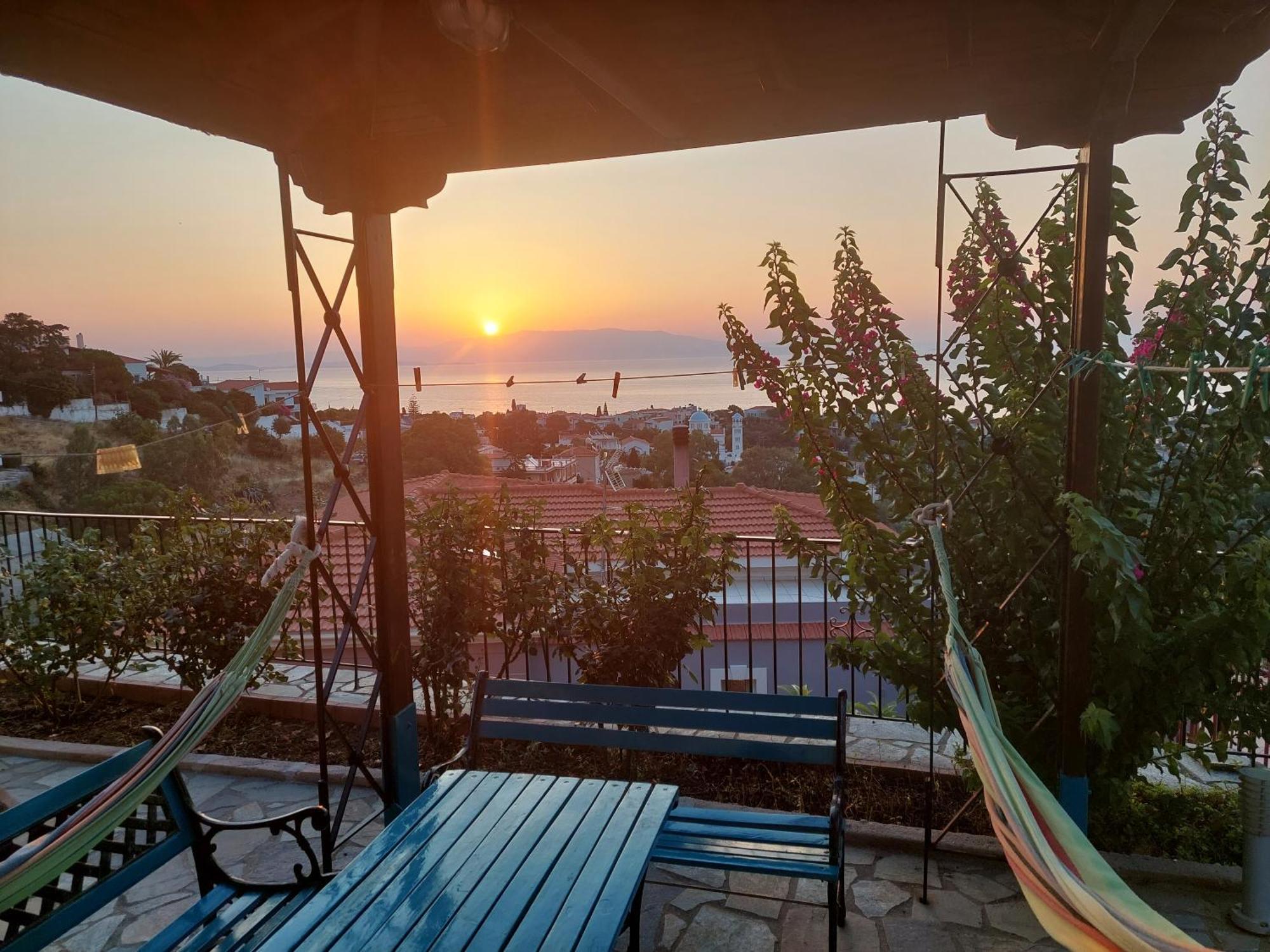 Depys' View Villa Vrontádos Eksteriør billede